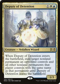 Deputy of Detention [Promo Pack: Throne of Eldraine]