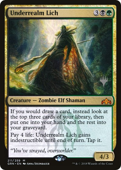 Underrealm Lich [Promo Pack: Zendikar Rising]