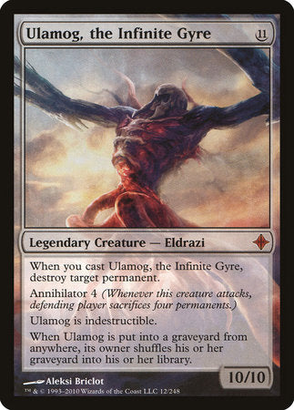 Ulamog, the Infinite Gyre [Rise of the Eldrazi]