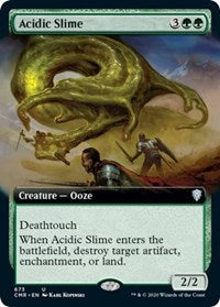 Acidic Slime (Extended Art) [Commander Legends]