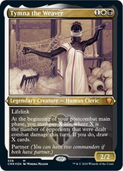 Tymna the Weaver (Foil Etched) [Commander Legends]