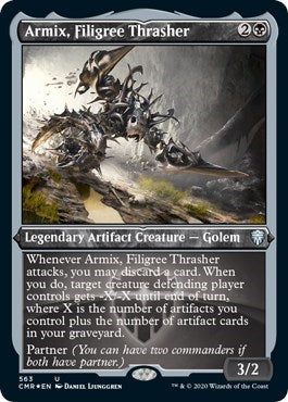 Armix, Filigree Thrasher (Foil Etched) [Commander Legends]