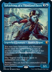Sakashima of a Thousand Faces (Foil Etched) [Commander Legends]
