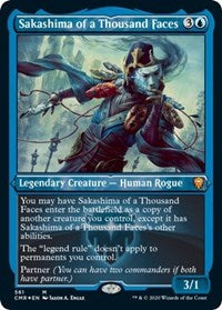 Sakashima of a Thousand Faces (Foil Etched) [Commander Legends]