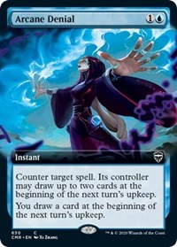 Arcane Denial (Extended Art) [Commander Legends]