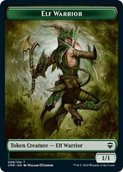 Elf Warrior Token [Commander Legends]