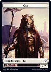 Cat // Soldier Double-sided Token [Commander Legends]