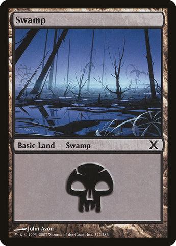 Swamp (372) [Tenth Edition]