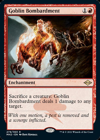 Goblin Bombardment [Modern Horizons 2]
