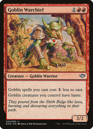 Goblin Warchief [Duel Decks: Speed vs. Cunning]