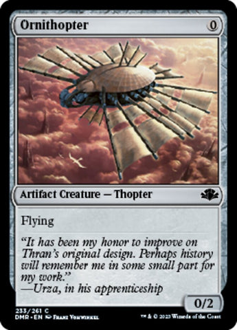 Ornithopter [Dominaria Remastered]