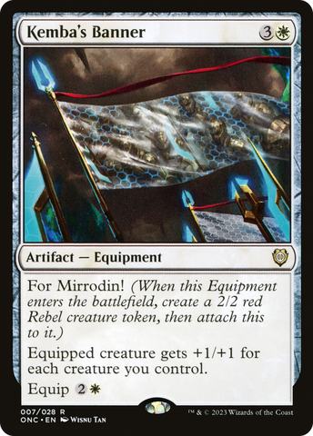 Kemba's Banner [Phyrexia: All Will Be One Commander]