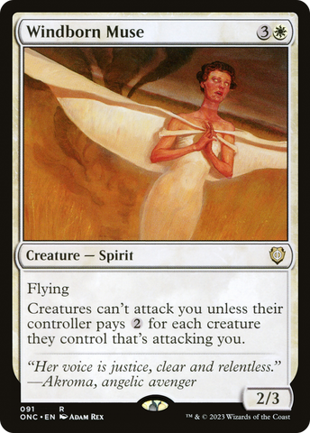 Windborn Muse [Phyrexia: All Will Be One Commander]