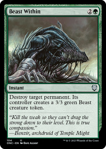 Beast Within [Phyrexia: All Will Be One Commander]