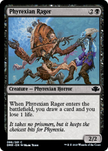 Phyrexian Rager [Dominaria Remastered]