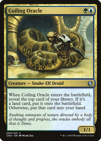 Coiling Oracle [Conspiracy: Take the Crown]