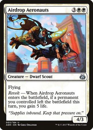 Airdrop Aeronauts [Aether Revolt]
