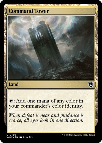 Command Tower [Wilds of Eldraine Commander]