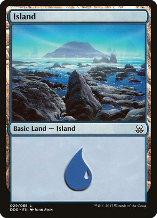 Island (29) [Duel Decks: Mind vs. Might]