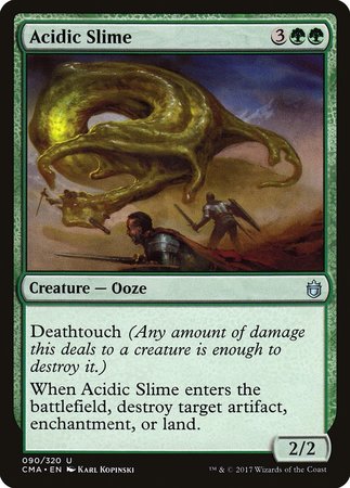 Acidic Slime [Commander Anthology]