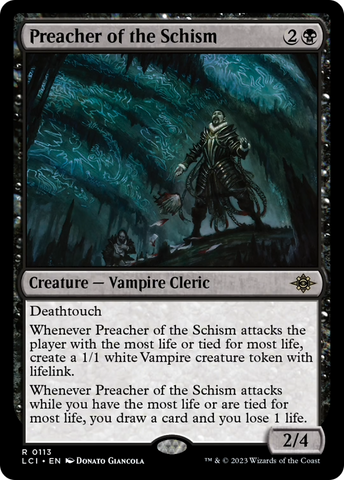 Preacher of the Schism [The Lost Caverns of Ixalan]