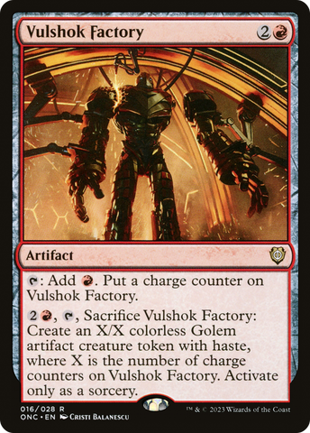 Vulshok Factory [Phyrexia: All Will Be One Commander]