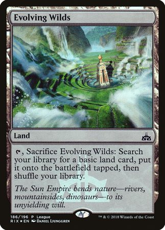 Evolving Wilds [Rivals of Ixalan League Promos]