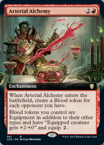 Arterial Alchemy (Extended) [Innistrad: Crimson Vow Commander]