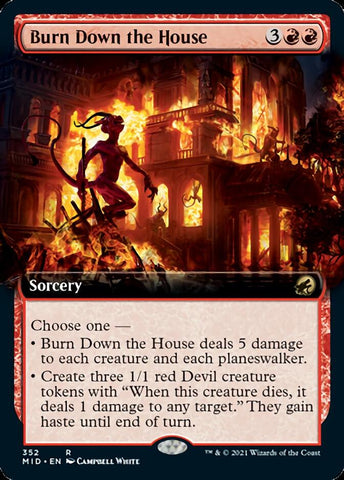 Burn Down the House (Extended) [Innistrad: Midnight Hunt]