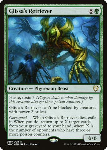 Glissa's Retriever [Phyrexia: All Will Be One Commander]