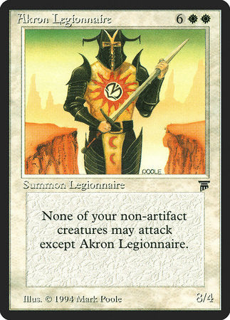 Akron Legionnaire [Legends]