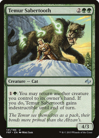 Temur Sabertooth [Fate Reforged]