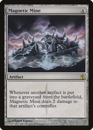 Magnetic Mine [Mirrodin Besieged]