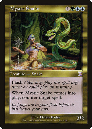 Mystic Snake [Time Spiral Timeshifted]
