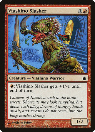 Viashino Slasher [Ravnica: City of Guilds]