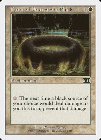Circle of Protection: Black [Classic Sixth Edition]