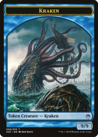 Kraken Token (006) [Masters 25 Tokens]