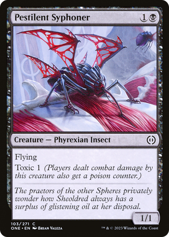 Pestilent Syphoner [Phyrexia: All Will Be One]