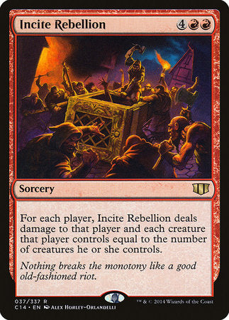 Incite Rebellion [Commander 2014]