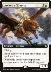 Archon of Emeria (Extended Art) [Zendikar Rising]