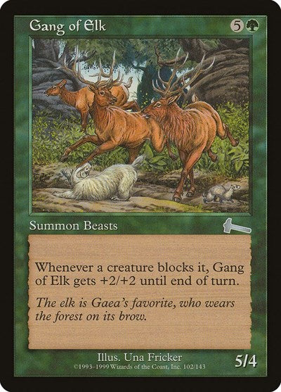 Gang of Elk [Urza's Legacy]