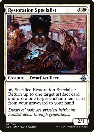 Restoration Specialist [Aether Revolt]