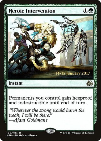 Heroic Intervention [Aether Revolt Promos]