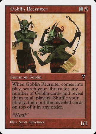 Goblin Recruiter [Anthologies]