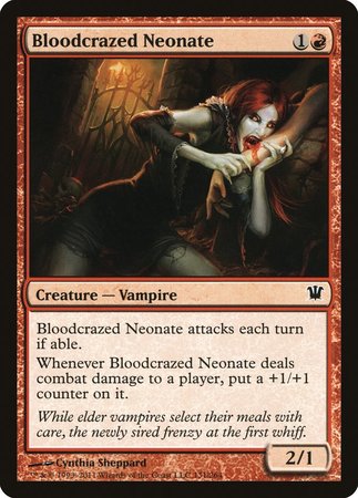 Bloodcrazed Neonate [Innistrad]