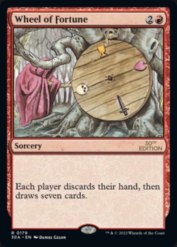 MTG  マジックザギャザリング  Wheel of Fortune Wheel of Fortune [30th Anniversary Edition]