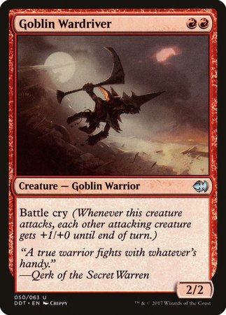 Goblin Wardriver [Duel Decks: Merfolk vs. Goblins]