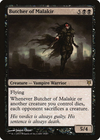 Butcher of Malakir [Duel Decks: Sorin vs. Tibalt]