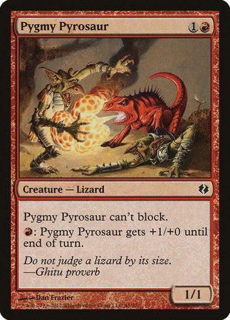 Pygmy Pyrosaur [Duel Decks: Venser vs. Koth]