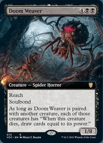 Doom Weaver (Extended) [Innistrad: Crimson Vow Commander]